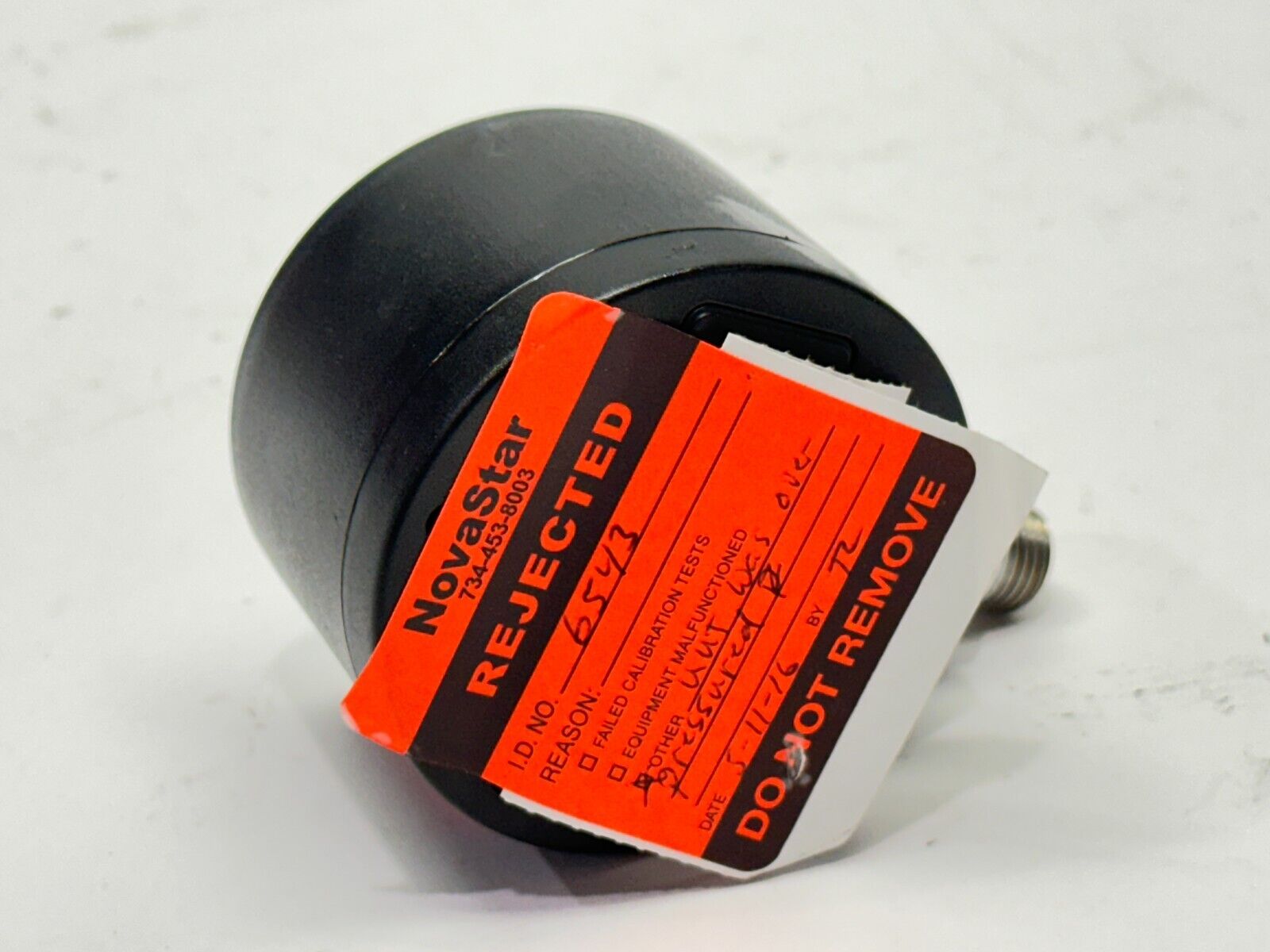 SSI MG1-5-A-9V-R Digital Pressure Sensor Gauge 1/4" NPT 5Psi - Maverick Industrial Sales
