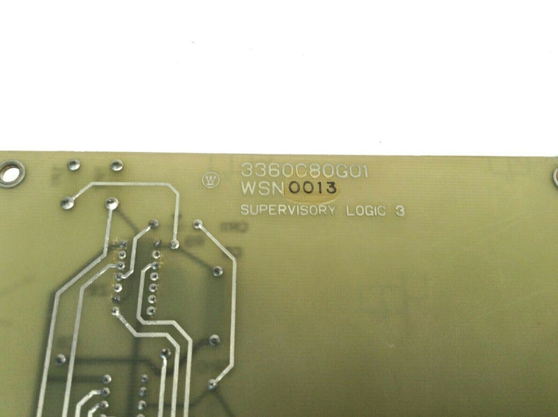 Westinghouse 3660C80G01 Supervisory Logic 3 Printed Circuit Board - Maverick Industrial Sales