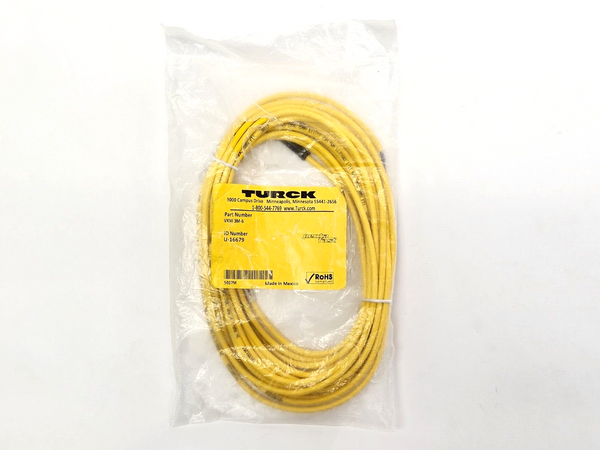 Turck VKW 3M-6 Pentafast 4-Pin Female Cordset U-16679 - Maverick Industrial Sales