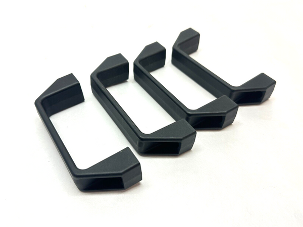 Elesa 37031 Glass-Fiber Reinforced Pull Handle Black M.443/110 N-CH LOT OF 4 - Maverick Industrial Sales