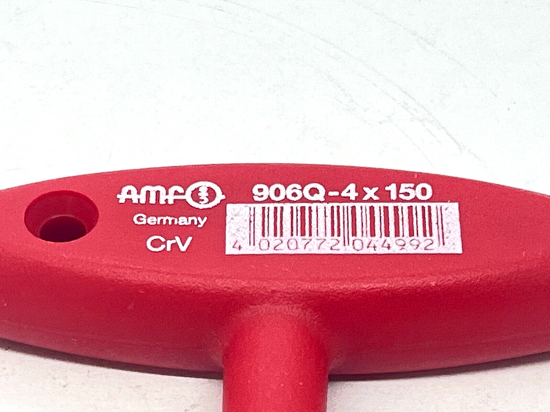 AMF 906Q-4X150 Leica Hexagon Key w/ T-Grip 4mm 175mm 14019404782 - Maverick Industrial Sales
