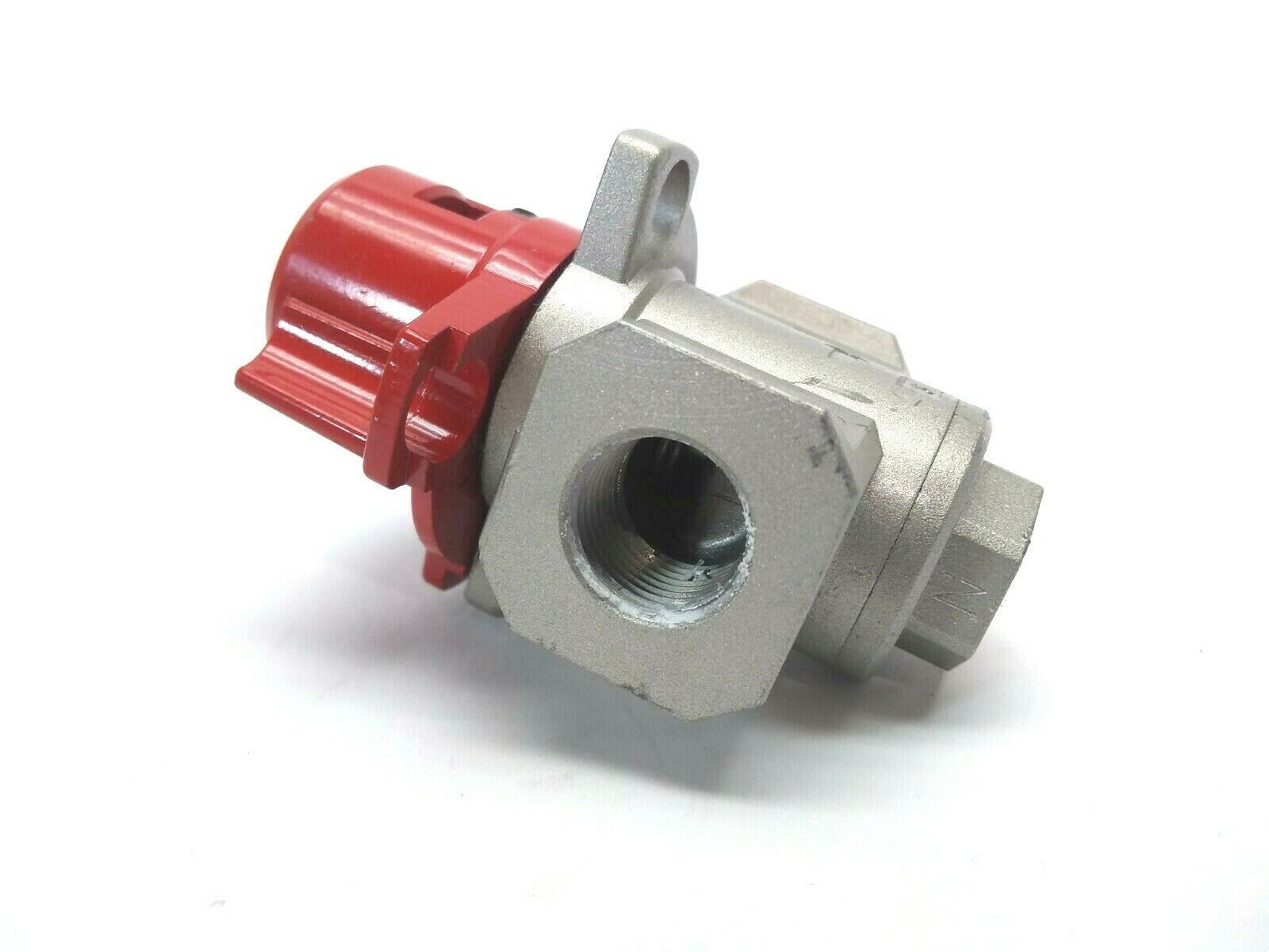 SMC VHS30-N03-RZ Hand Lockout Valve 3 Port Right to Left Flow - Maverick Industrial Sales