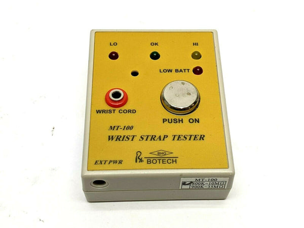 Botech MT-100 Wrist Strap Tester - Maverick Industrial Sales