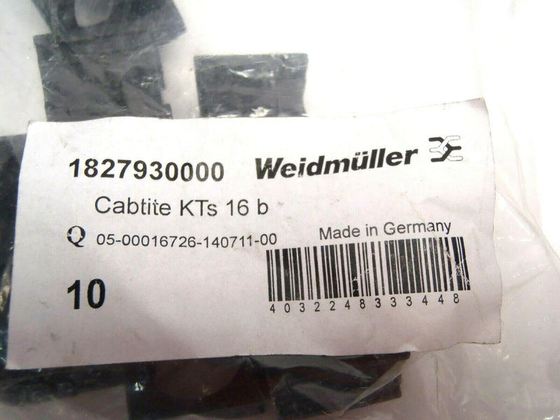 Weidmuller 1827930000 Cabtite KT 16 b Cable Feed-Through Grommets LOT OF 10 - Maverick Industrial Sales