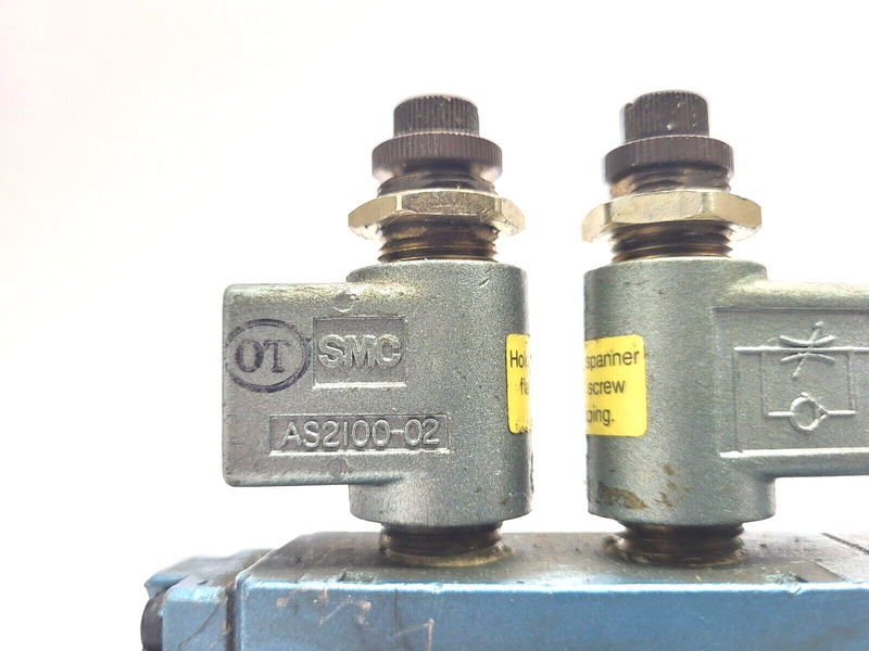 MAC Valves 811C-PM-611BA-152 Solenoid Valve w/ Coil 8.5W 24VDC w/ SMC AS2100-00 - Maverick Industrial Sales