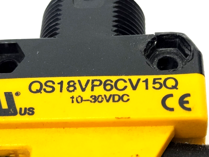 Banner QS18VP6CV15Q Photoelectric Sensor PNP 10-30VDC 61643 - Maverick Industrial Sales