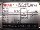 Shuen Yin AEEF Electric Motor 2.5HP 860RPM 440V 5A 3PH - Maverick Industrial Sales
