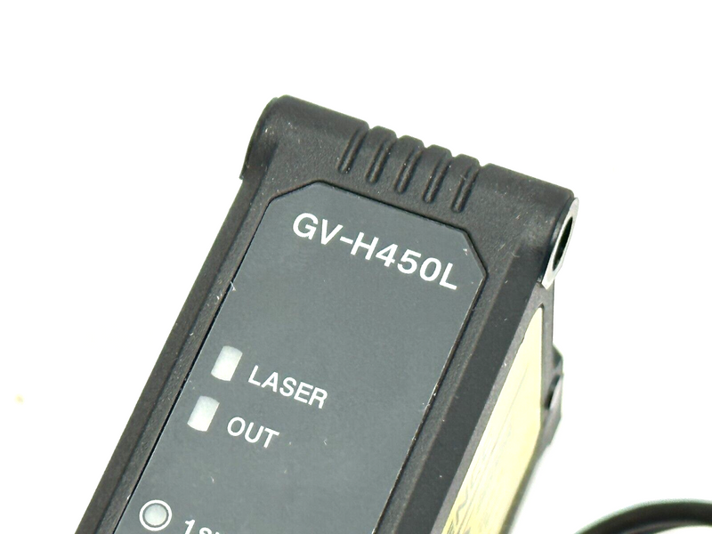 Keyence GV-H450L CMOS Laser Sensor w/ GV-21P Amplifier - Maverick Industrial Sales