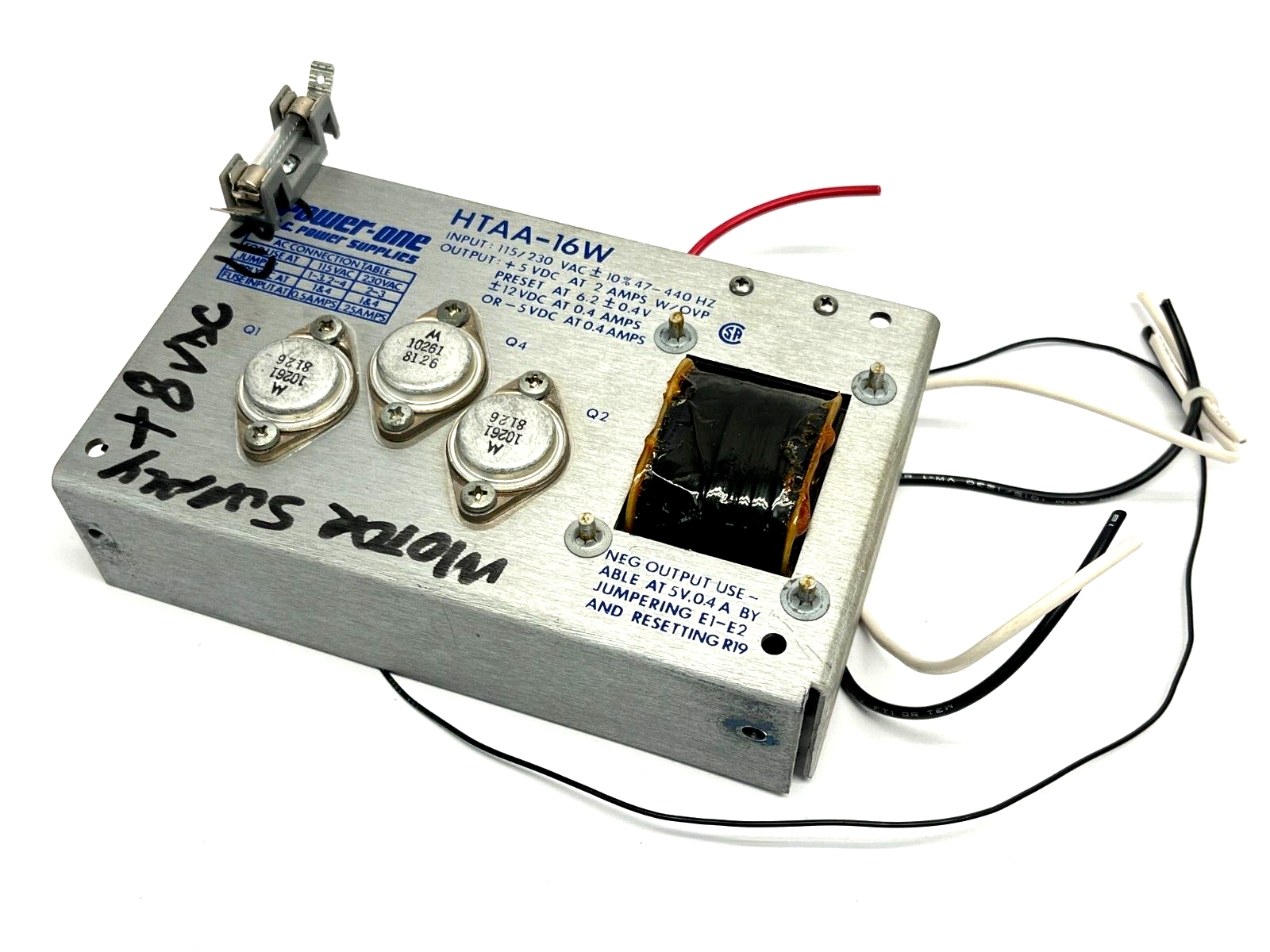 Power-One HTAA-16W Power Supply 2A 5VDC - Maverick Industrial Sales