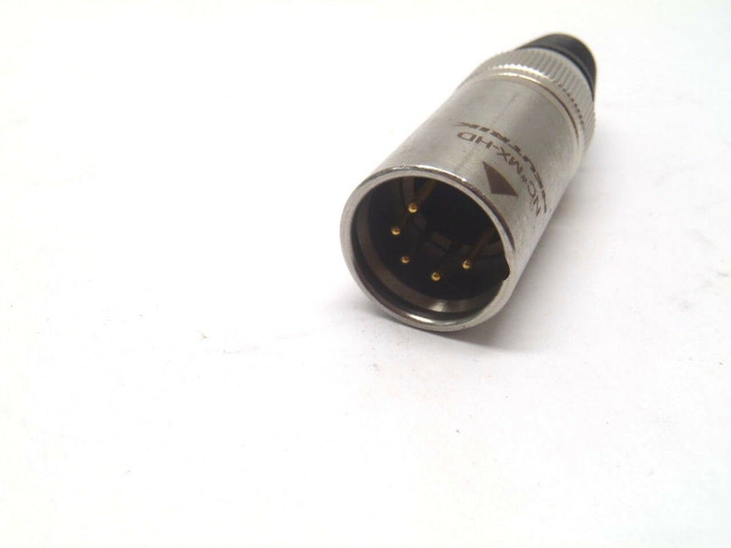 Neutrik NC5MX-HD 5 Pin Male Cable End Stainless/Gold - Maverick Industrial Sales