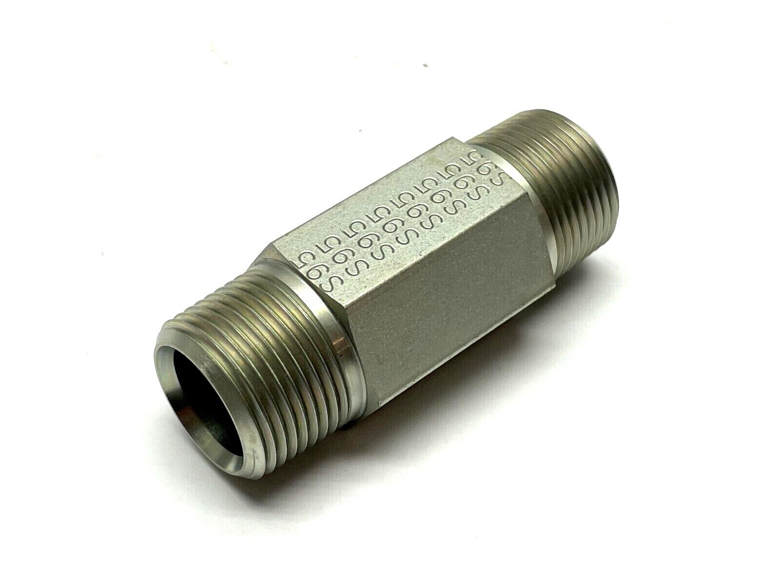 Parker 12-12 MHN-SS Hex Pipe Fitting 3/4" NPT - Maverick Industrial Sales