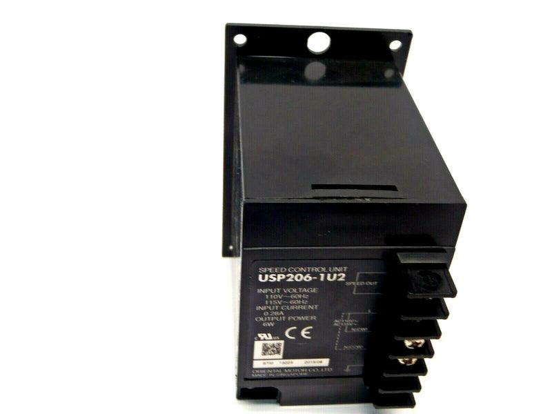 Oriental Motor USP206-1U Speed Control Missing Front Cover - Maverick Industrial Sales