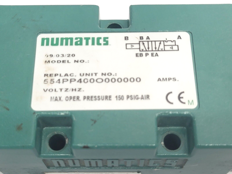 Numatics 554PP400O000000 Pneumatic Pilot Valve - Maverick Industrial Sales