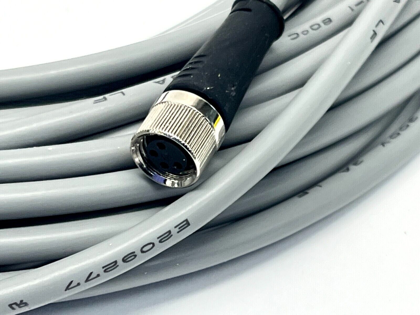 Adsens KM84R-PVC-10M Cable 4-Pin M8 Female Inline Grey 10M LOT OF 3 - Maverick Industrial Sales