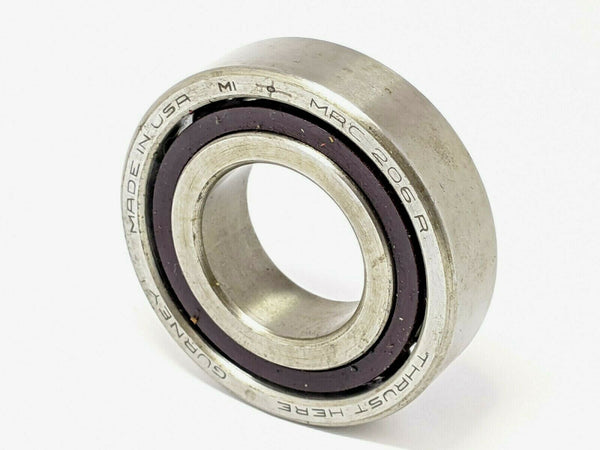 Gurney MRC 206R Contact Ball Bearing 30mm ID, 62mm OD, 16mm W - Maverick Industrial Sales