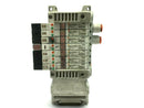 SMC VV5Q13-07F-N Pneumatic Plug In Manifold w/ VQ1400N-5, VQ1400N-51 Valves - Maverick Industrial Sales