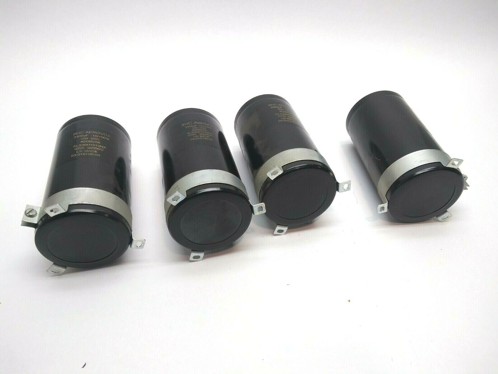 BHC Aerovox ALS30H1019NX Capacitor 3400uF -10/+50% 350 VDC 03-010100-00 LOT OF 4 - Maverick Industrial Sales