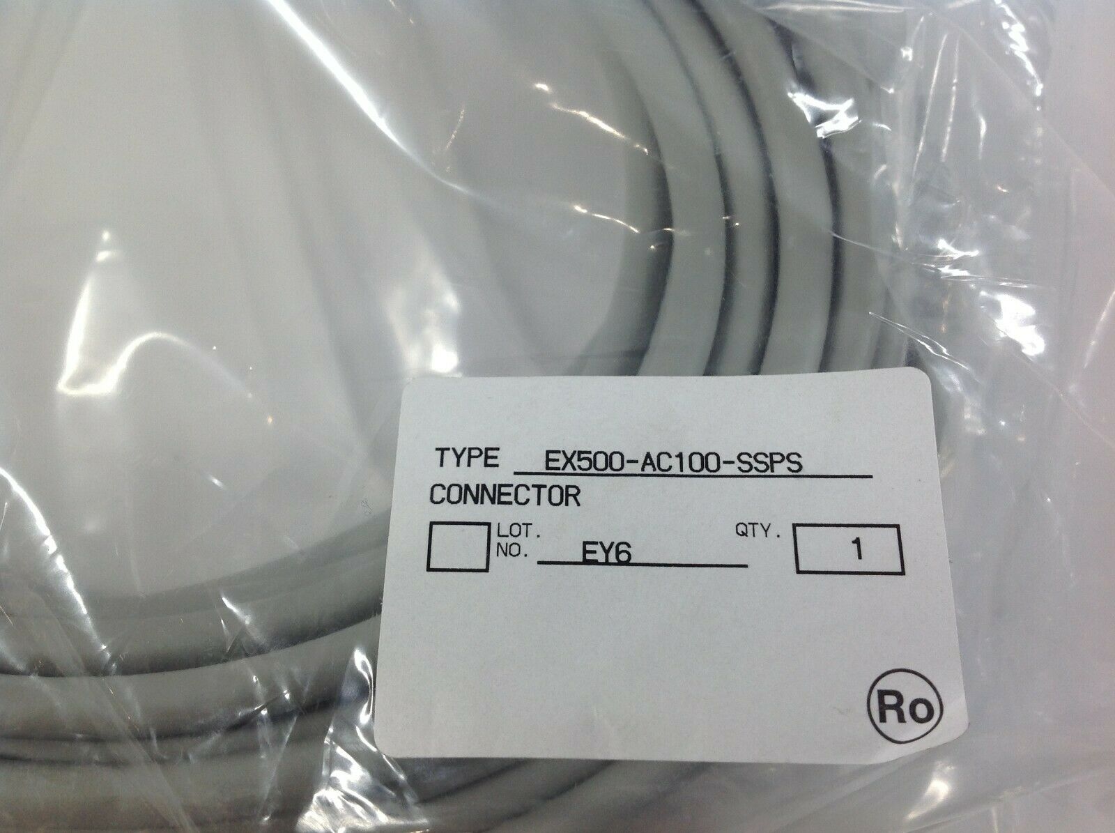 SMC EX500-AC100-SSPS M12 8 Pin to M12 8 Pin Cable 10M - Maverick Industrial Sales