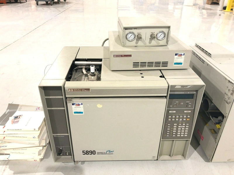 Hewlett Packard HP 5890 Gas Chromatograph 5965B Infrared Detector 5972 5965 - Maverick Industrial Sales