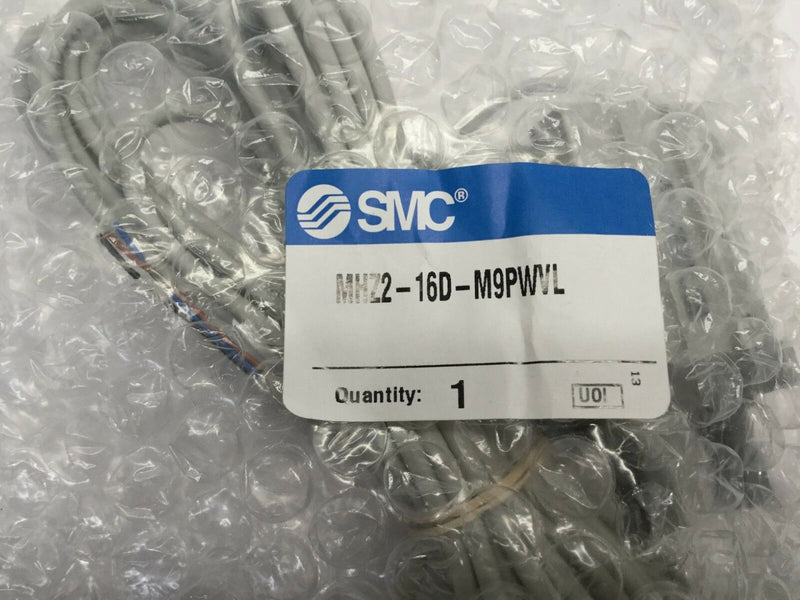 SMC MHZ2-16D-M9PWVL Parallel Air Gripper Cylinder 16mm Bore - Maverick Industrial Sales