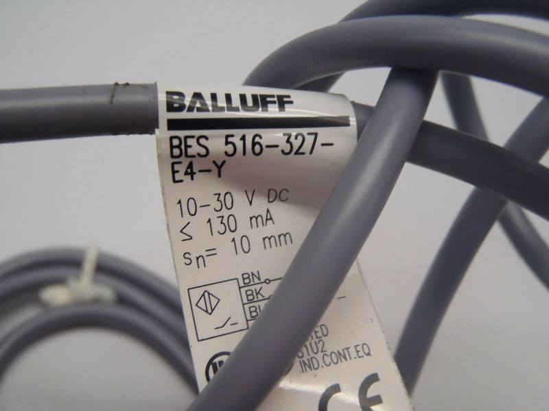 Balluff BES 516-327-E4-Y Inductive Sensor 10-30V DC ≤ 130 mA - Maverick Industrial Sales