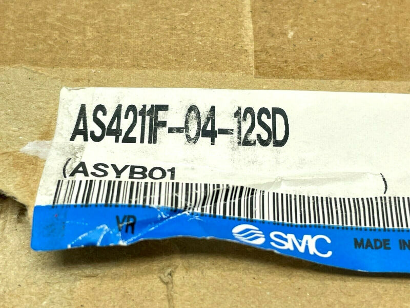 SMC AS4211F-04-12SD Flow Control Fitting LOT OF 2 - Maverick Industrial Sales