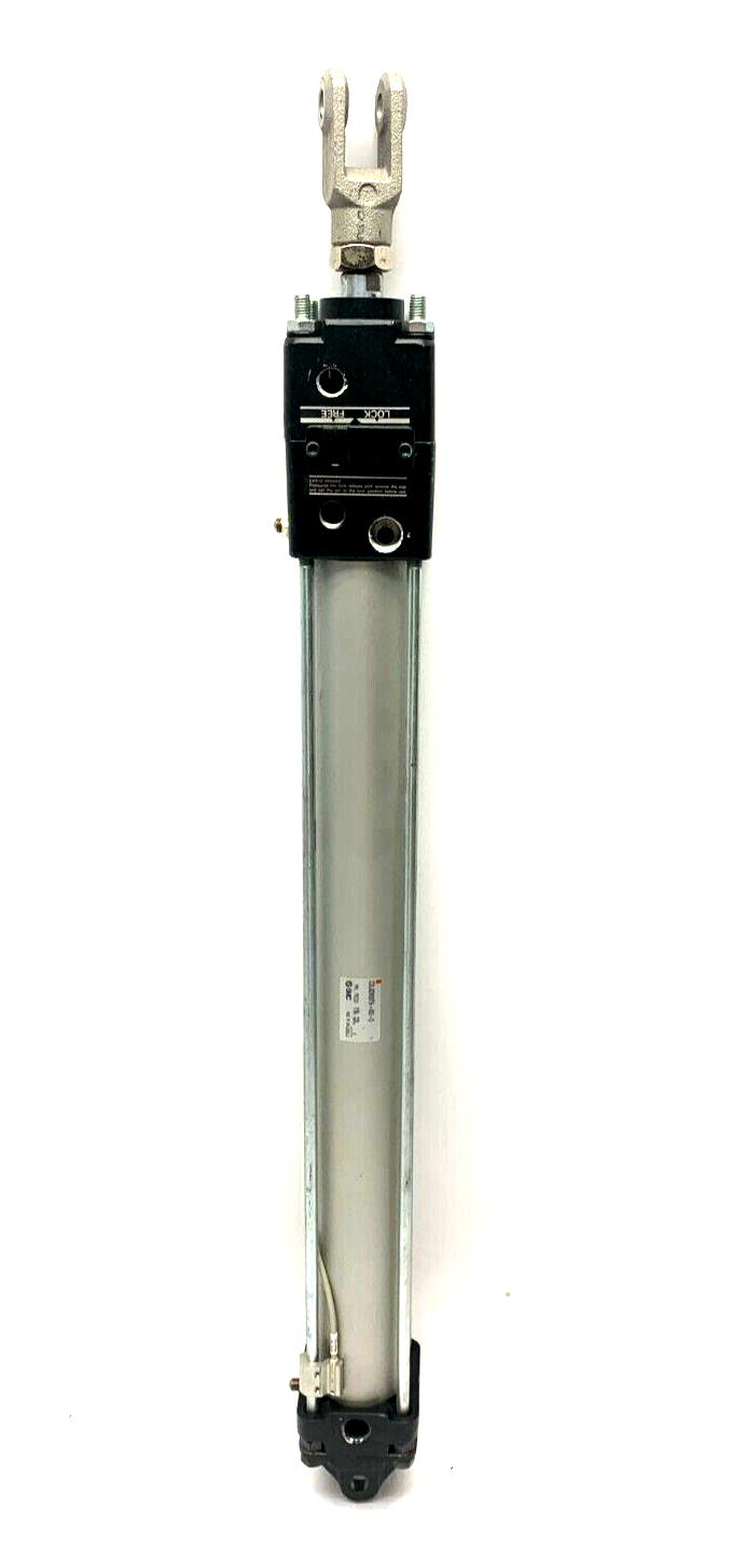 SMC CDLADN50TN-450-D Double Acting Single Rod Cylinder w/ Lock CUT SENSOR - Maverick Industrial Sales