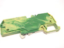 WAGO 282-687 3-Conductor Ground Terminal Blocks 51128276 Green/Yellow LOT OF 11 - Maverick Industrial Sales