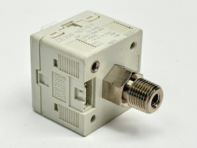 SMC ZSE30AF-N01-B-P Digital Pressure Switch 40mA 12-24VDC - Maverick Industrial Sales