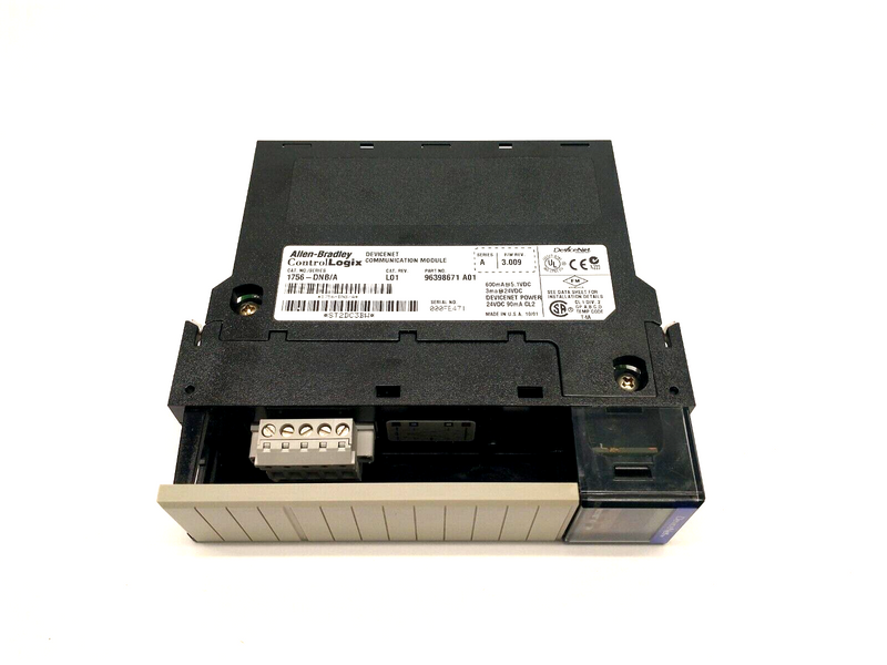 Allen Bradley 1756-DNB Ser. A Rev. L01 1-Channel DeviceNet Communication Module - Maverick Industrial Sales