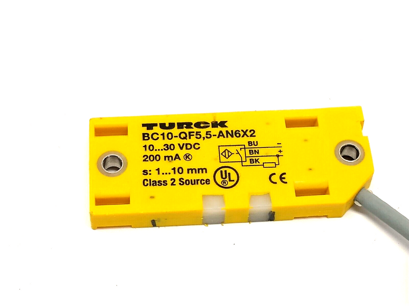 Turck BC10-QF5,5-AN6X2 Capacitive Sensor 6.5' Length 2620121 - Maverick Industrial Sales