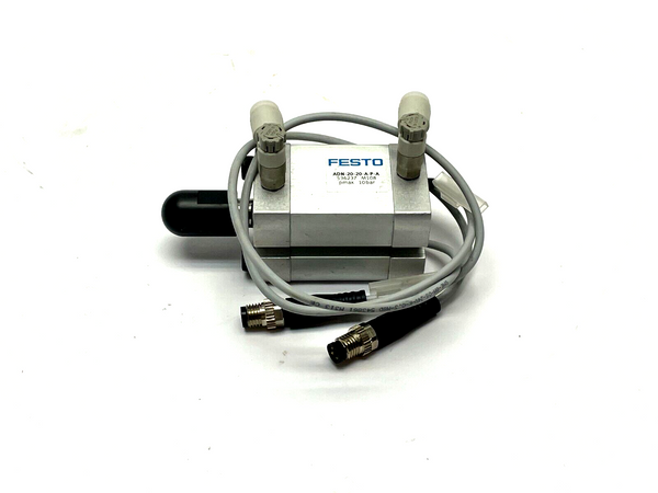Festo ADN-20-20-A-P-A Compact Air Cylinder w/ Auto Switches 536237 - Maverick Industrial Sales