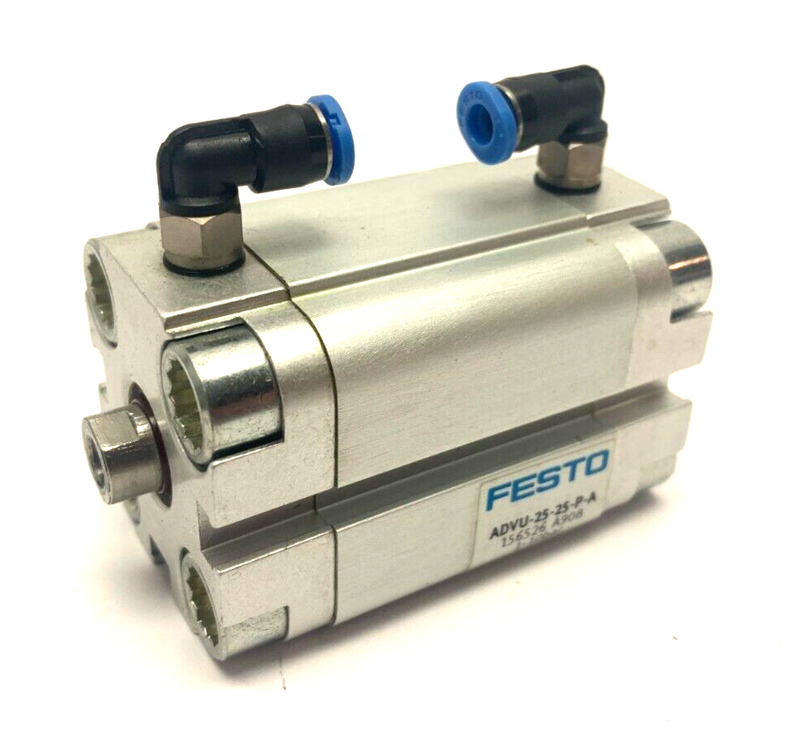 Festo ADVU-25-25-P-A Compact Pneumatic Cylinder 156526 - Maverick Industrial Sales