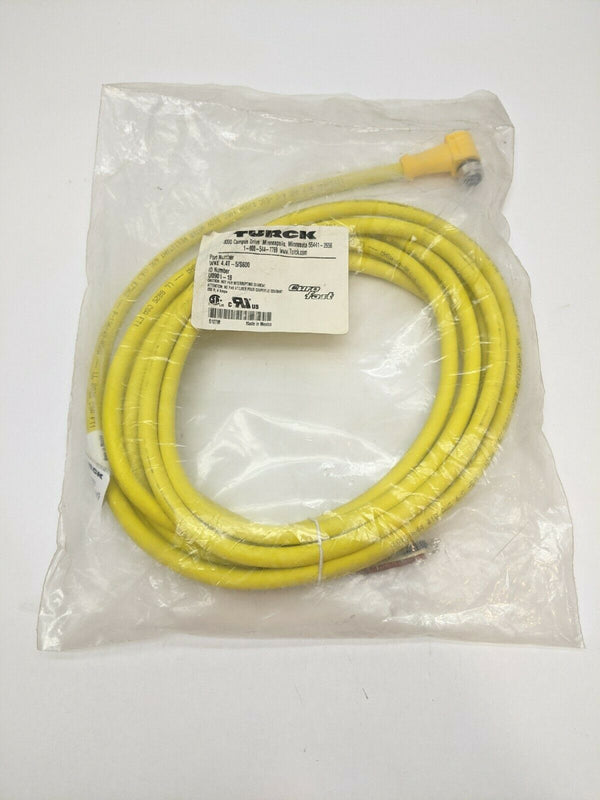Turck WKE 4.4T-5/S600 Euro Fast Cable Cordset U0901-18 - Maverick Industrial Sales