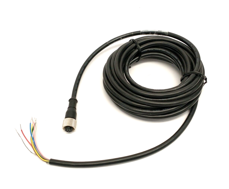 Banner MQDC2S-815 Single Ended Cordset A-Code M12 8-Pin Female To Leads 5m 70976 - Maverick Industrial Sales