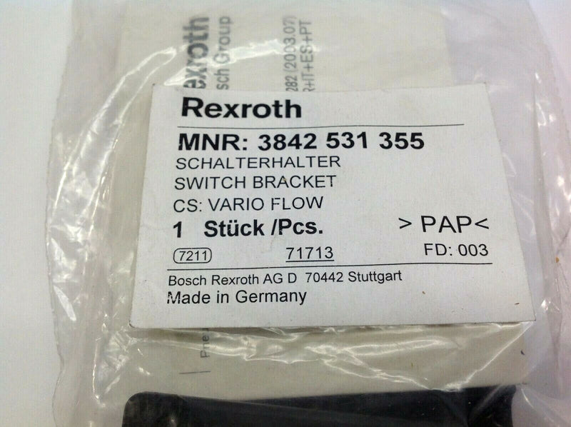 Bosch Rexroth 3842531355 Switch Bracket VF - Maverick Industrial Sales