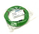 Keyence OP-88450 M8 male RJ45 Ethernet cable 10 m - Maverick Industrial Sales