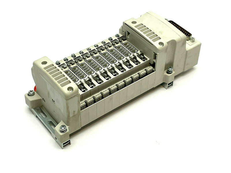 SMC VV5QC11-10N3FD0-D0S Pneumatic Manifold Base w/ D-Sub Connector - Maverick Industrial Sales