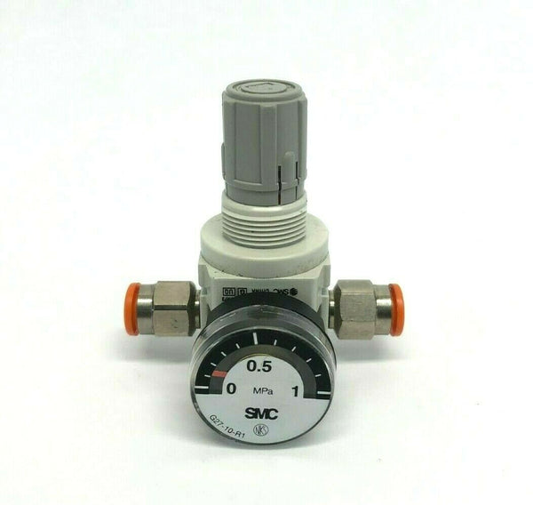 SMC AR10-M58G-A Pneumatic Mass Pro Regulator G27-10-R1 Gauge - Maverick Industrial Sales