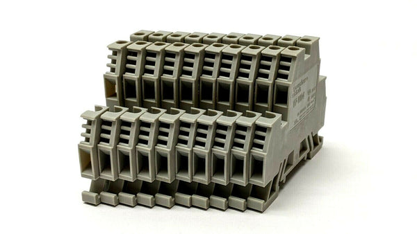 Sprecher+Schuh V7-WD4 Two Level Through Terminal Block 6mm LOT OF 10 - Maverick Industrial Sales