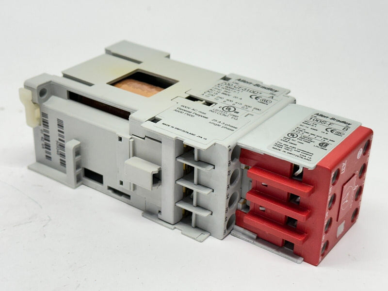 Allen Bradley 700S-CF620DVC Ser A Safety Relay 3 NO 1NC 120V - Maverick Industrial Sales