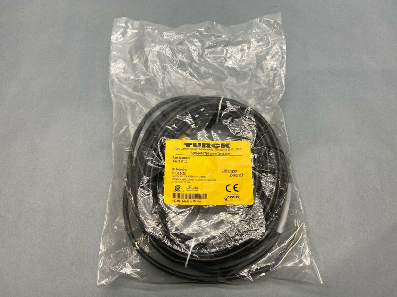 Turck RKC 8.6T-10 Eurofast Cordset Female M12 6 Wire U5312-23 - Maverick Industrial Sales