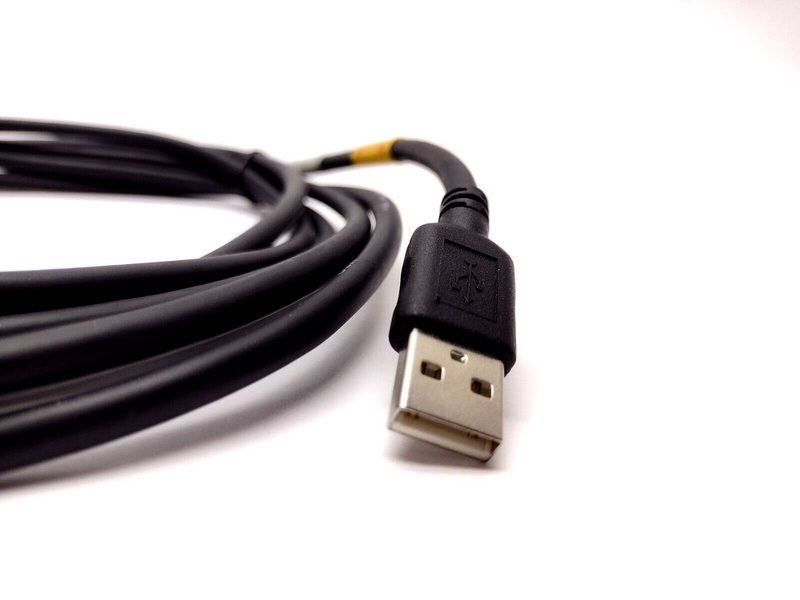 Keyence HR-1C5UC Communication Cable for HR-100 Series, USB, Curl Type, 5 m - Maverick Industrial Sales
