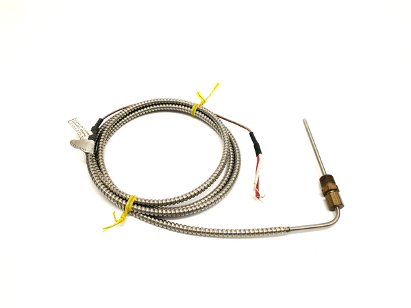 PIJ0G-G03Q-E048C-2A Thermocouple Temperature Sensor 90 Deg. 54" Cable NO FORK - Maverick Industrial Sales