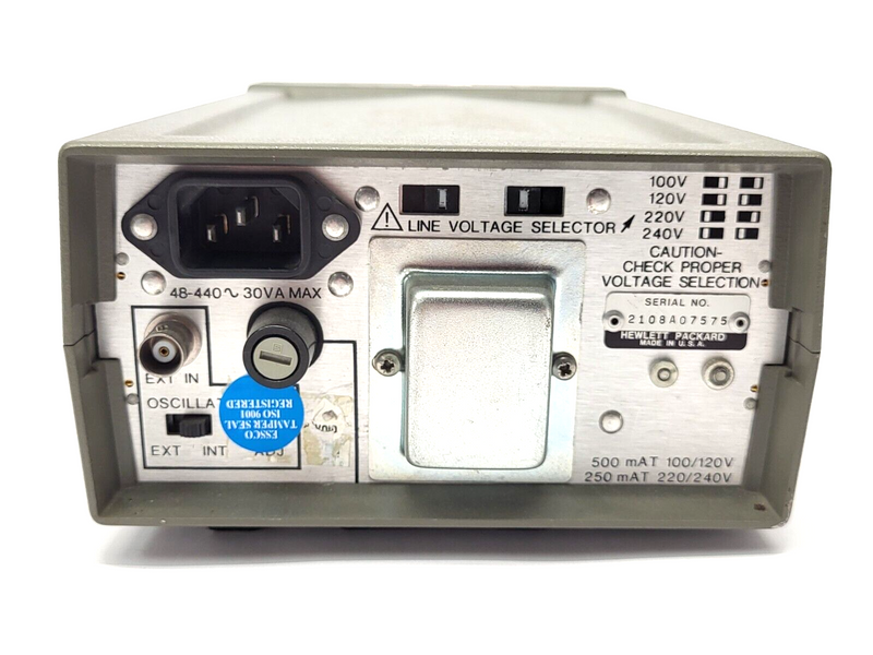 HP 5382A Frequency Counter 225MHz BROKEN BASE - Maverick Industrial Sales