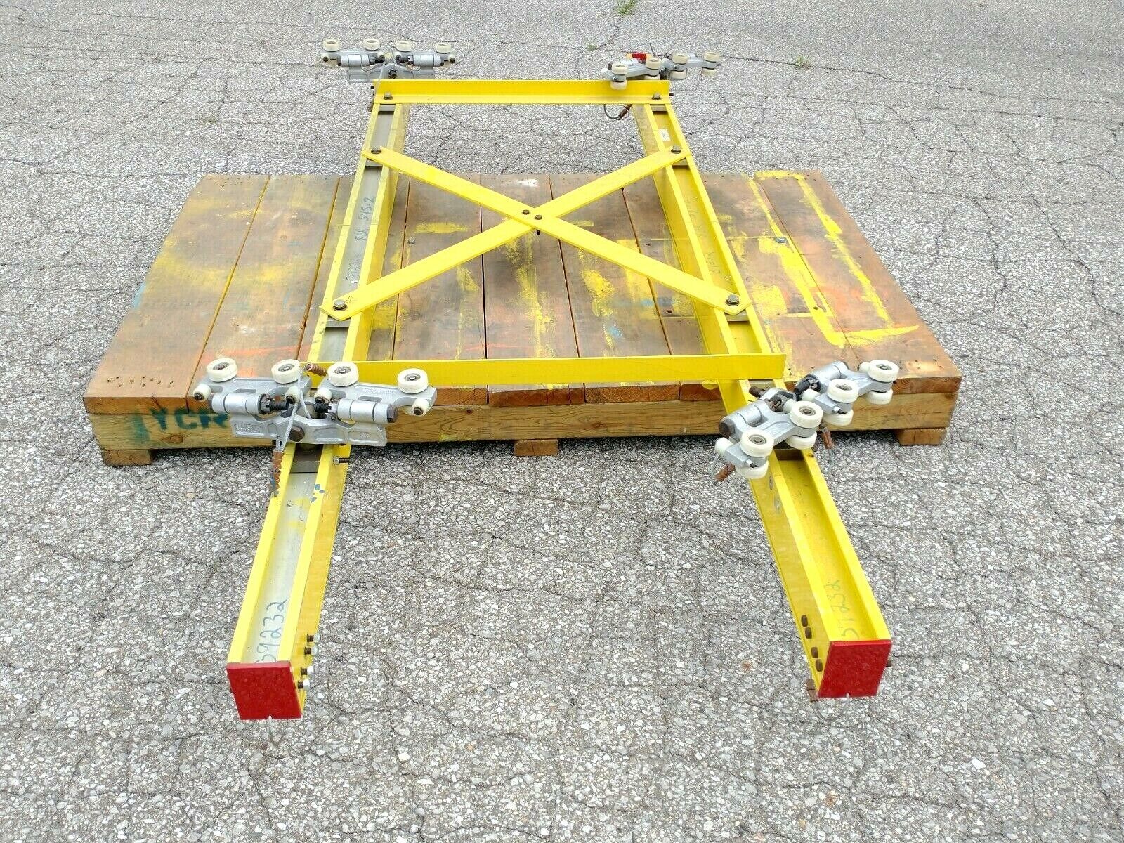 Unified Industries Inc ETA4RW8 Dual Enclosed Rail Crane 500Lbs w/ 25330 Trolleys - Maverick Industrial Sales