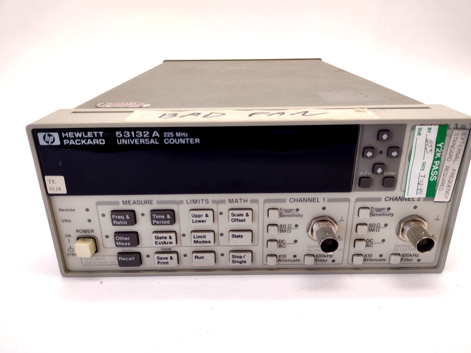 HP 53132A Universal Counter 225 MHz - Maverick Industrial Sales