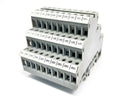 Connectwell CTL2.5U Three Level Feed Through Terminal Blocks LOT OF 10 - Maverick Industrial Sales