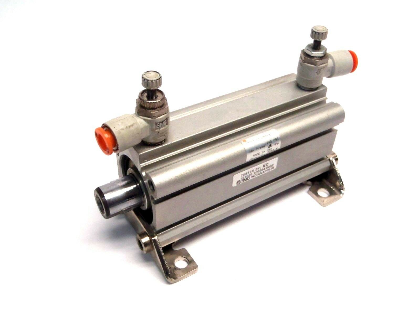 SMC NCDQ2L32-75DCZ Pneumatic Compact Cylinder 32mm Bore 75mm Stroke - Maverick Industrial Sales