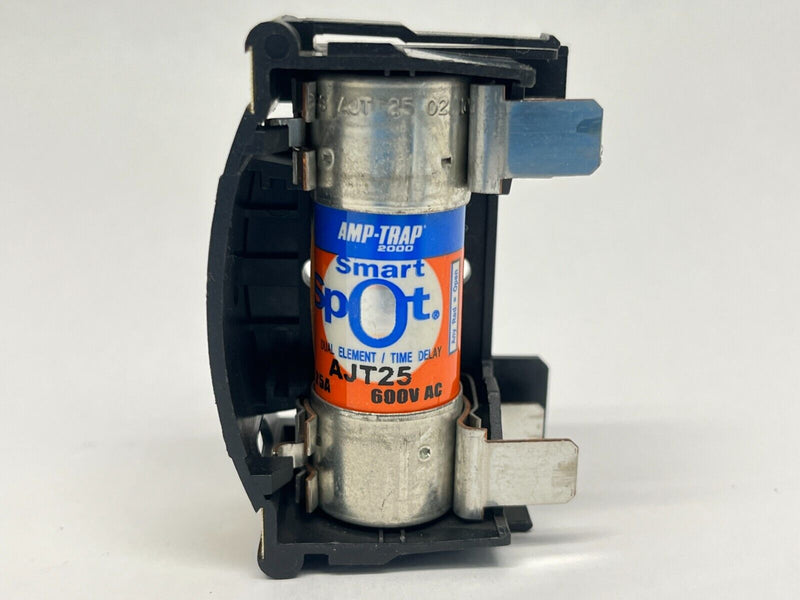 Bussmann JT60030 Fuse Holder 30A 600VAC w/ Amp-Trap AJT25 Fuse 25A 600V - Maverick Industrial Sales